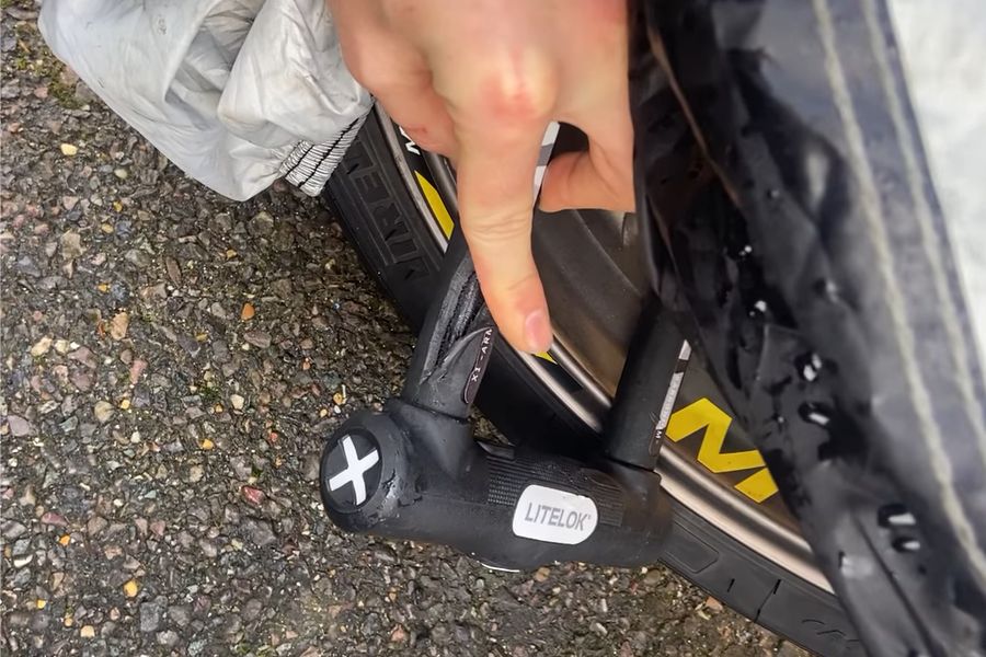 LITELOK X1 Saves £7,000 Motorcycle in London #115