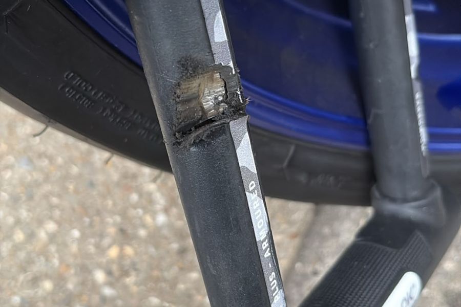 LITELOK X1 Plus Saves Motorcycle in London #154