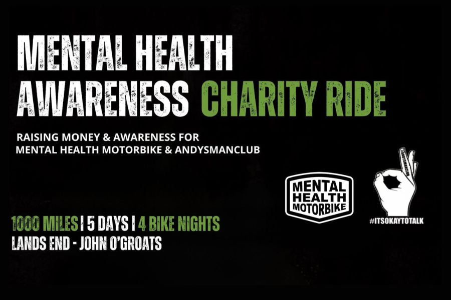 Intrusive Riders Take on 1,000-Mile Charity Ride to Raise Mental Health Awareness