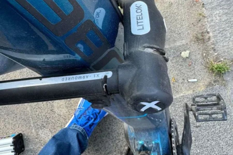LITELOK X1 Saves E-Bike in Duisburg #140