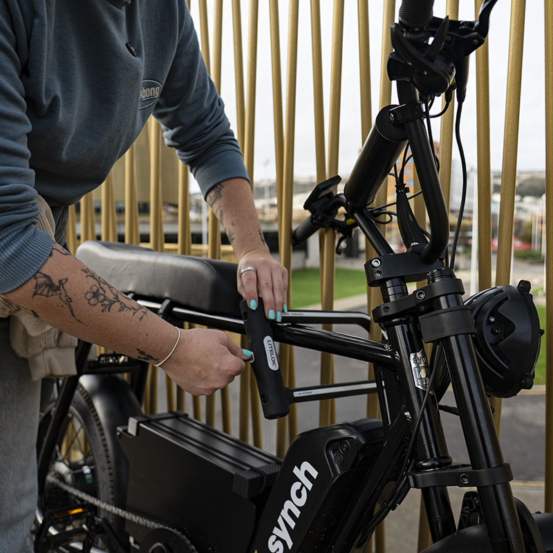 LITELOK X1 PLUS - The World's First Long-Reach Anti-Angle Grinder Lock