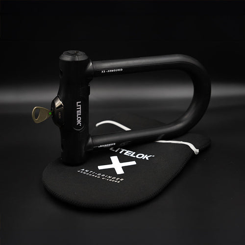 D Lock Small LITELOK X3 - Ultimate Armoured D-Lock For Motorcycles & Scooters
