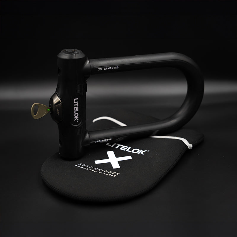 LITELOK X3 - Ultimate Armoured D-Lock For Bikes & eBikes